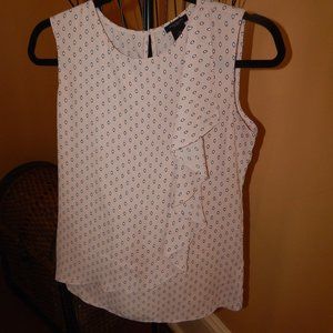 Ladies Ann Taylor Factory Blouse - Top - Shirt ~~ Size XS  ~ Sleeveless